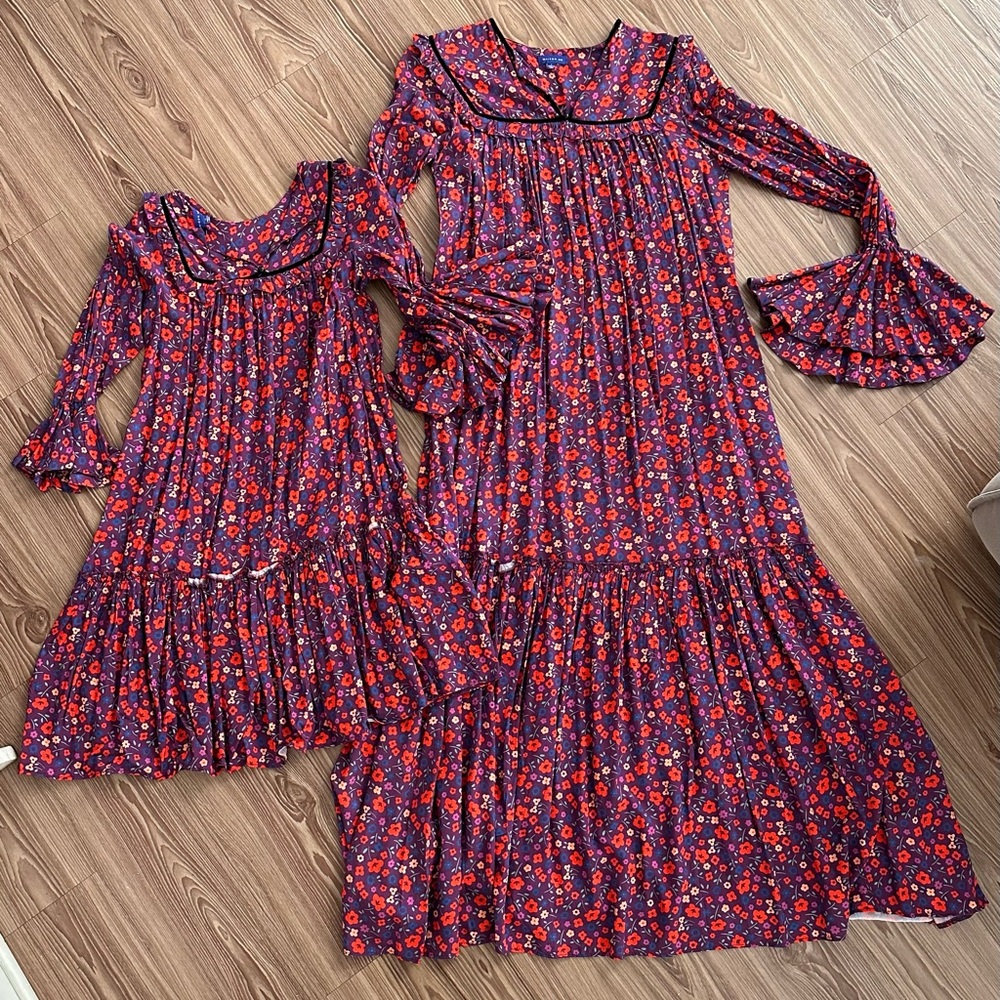 Mommy and Me Matching Floral Maxi Dress Set by Maison Me / Maisonette
